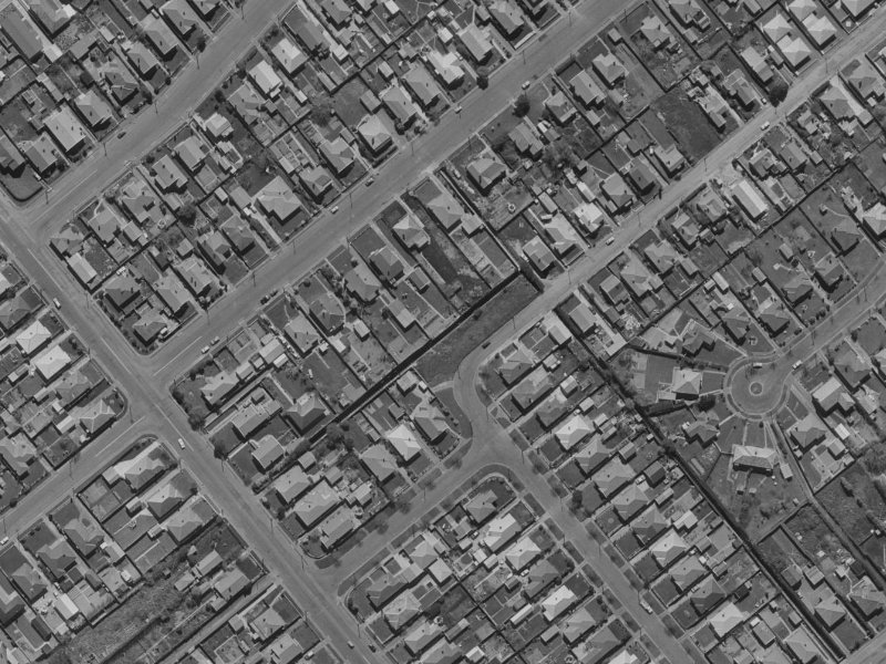 26 Rosebery Street from the air, 1970-1974