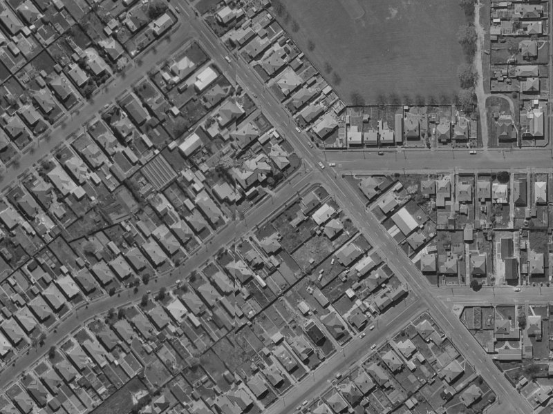 50 Penrith Avenue from the air, 1970-1974