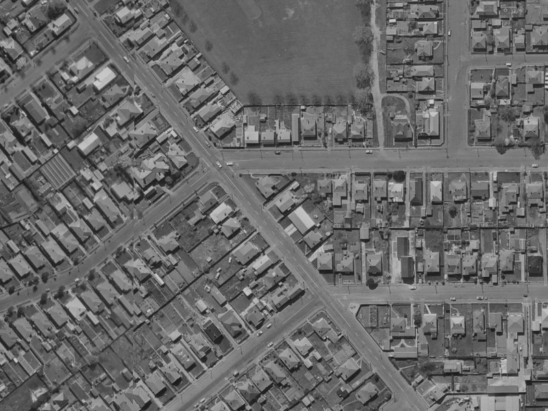 84 Strickland Street from the air, 1970-1974