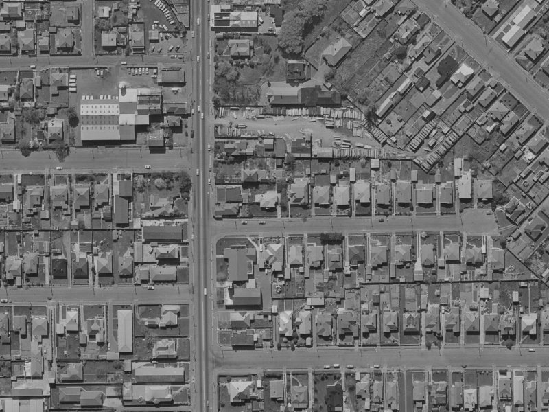 5 Roxburgh Street from the air, 1970-1974