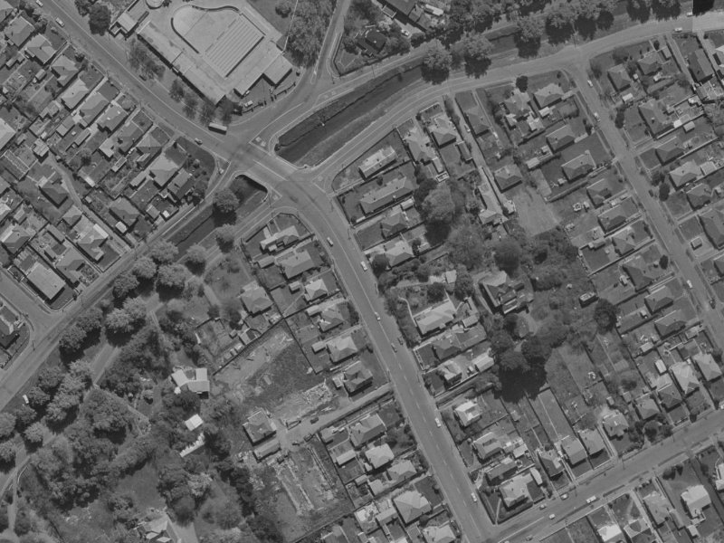 192 Wilsons Rd South from the air, 1970-1974