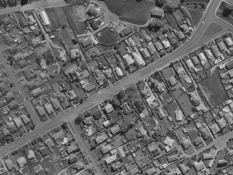 106 Saint Martins Road from the air, 1970-1974