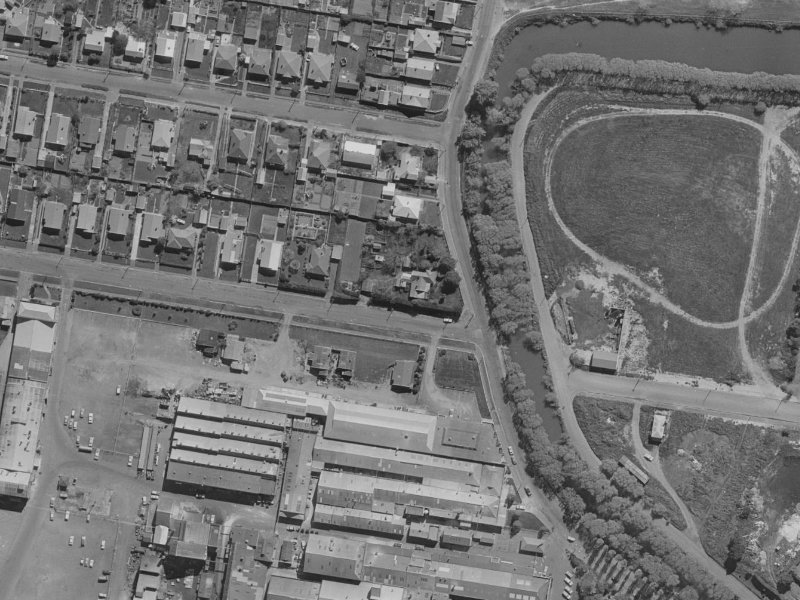 99 Marshall Street from the air, 1970-1974