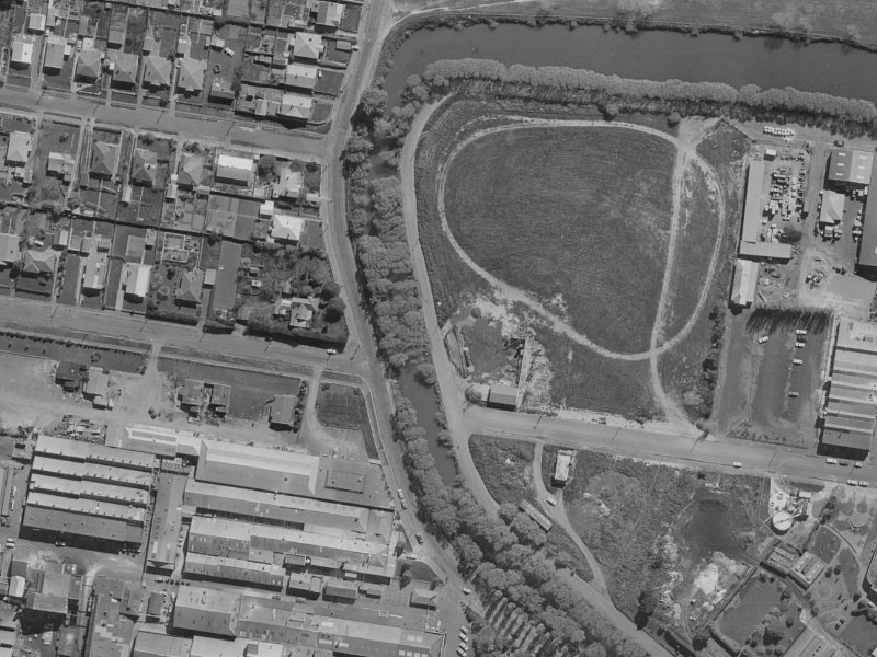 67 Connal Street from the air, 1970-1974