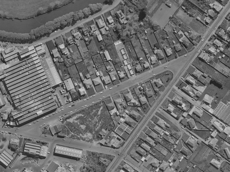 22 Lane Street from the air, 1970-1974