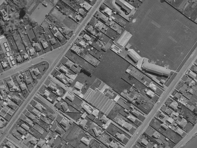 30 Bamford Street from the air, 1970-1974