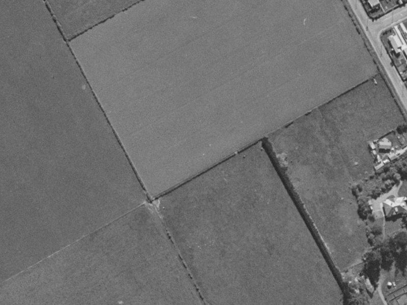 22 Runnymede Drive from the air, 1970-1974