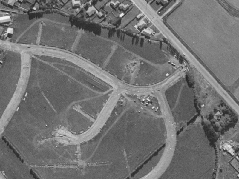 2 McKellar Place from the air, 1970-1974