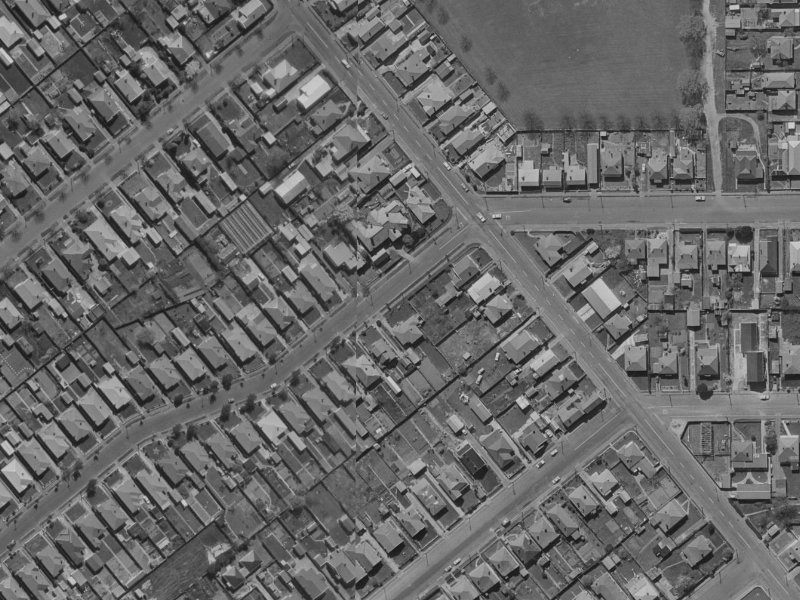 48 Penrith Avenue from the air, 1970-1974