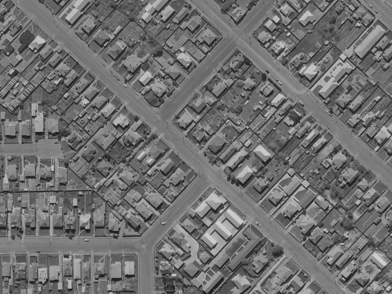 81 Southampton Street from the air, 1970-1974