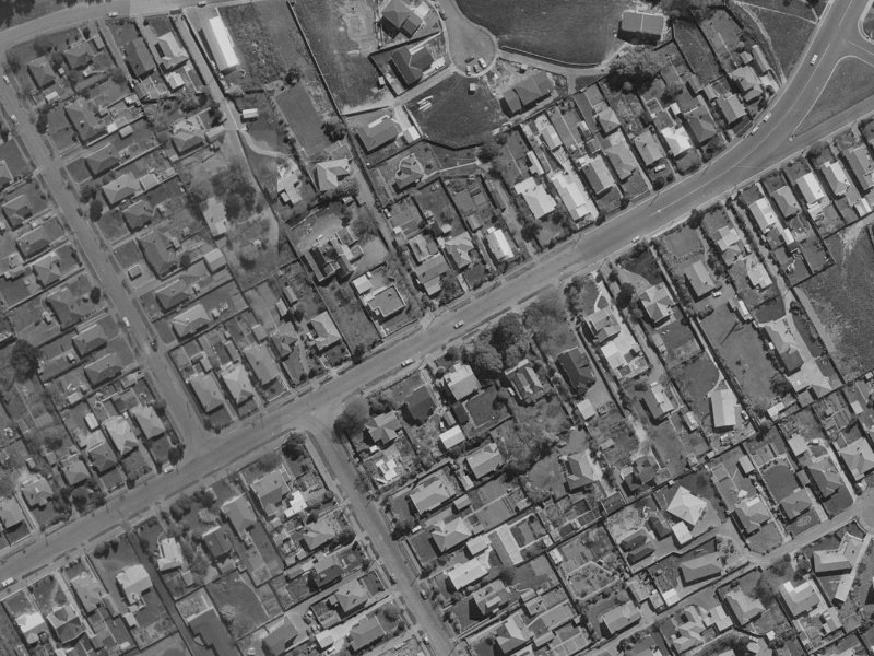 104 St Martins Road from the air, 1970-1974