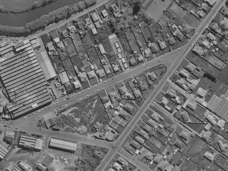 17 Lane Street from the air, 1970-1974