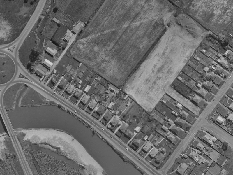 873A Ferry Road from the air, 1970-1974