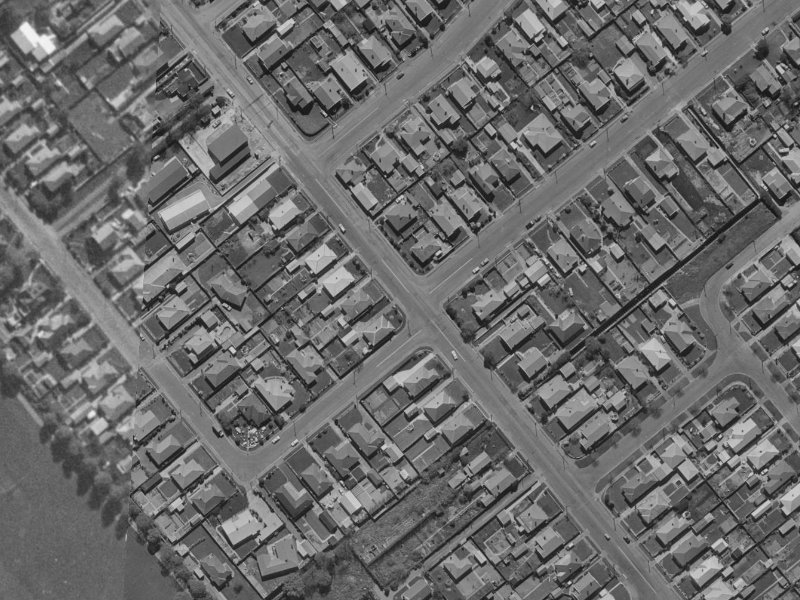 2B Sugden Street from the air, 1970-1974