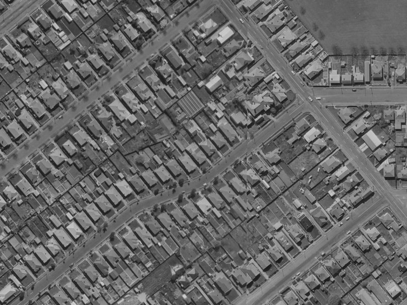 39 Penrith Avenue from the air, 1970-1974