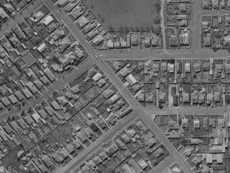 55 Strickland Street from the air, 1970-1974