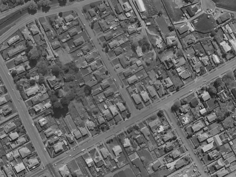 3 Wilding Street from the air, 1970-1974