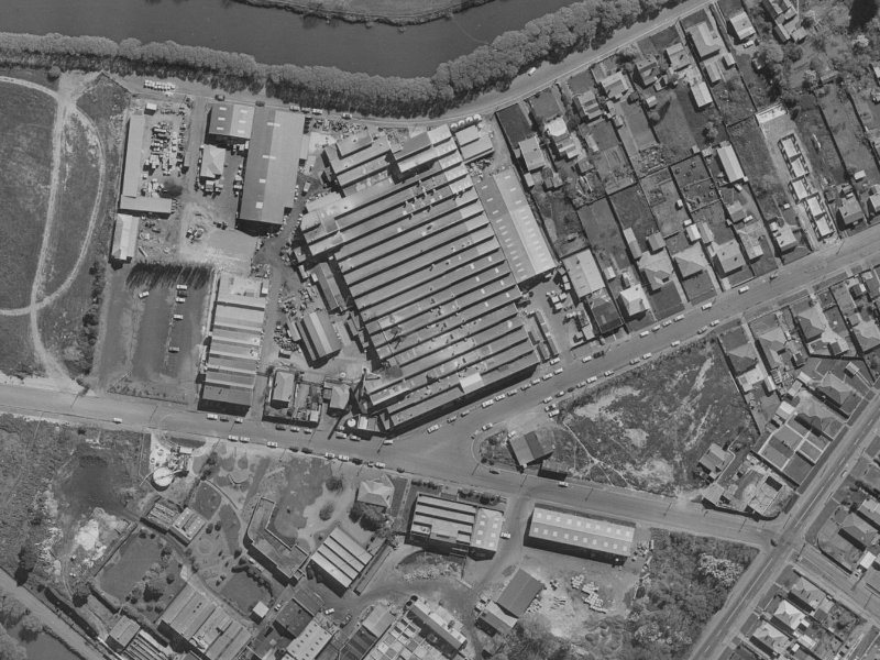 32 Lane Street from the air, 1970-1974