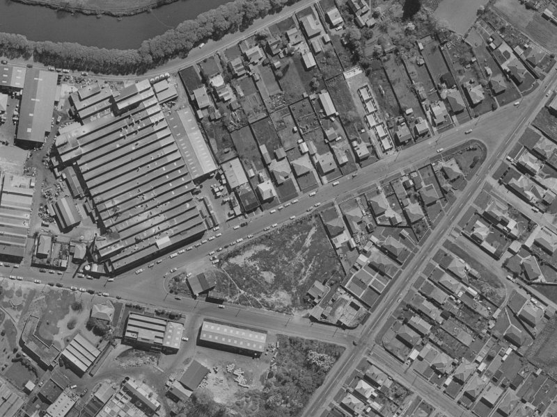 27 Lane Street from the air, 1970-1974