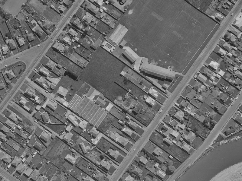 26 Bamford Street from the air, 1970-1974