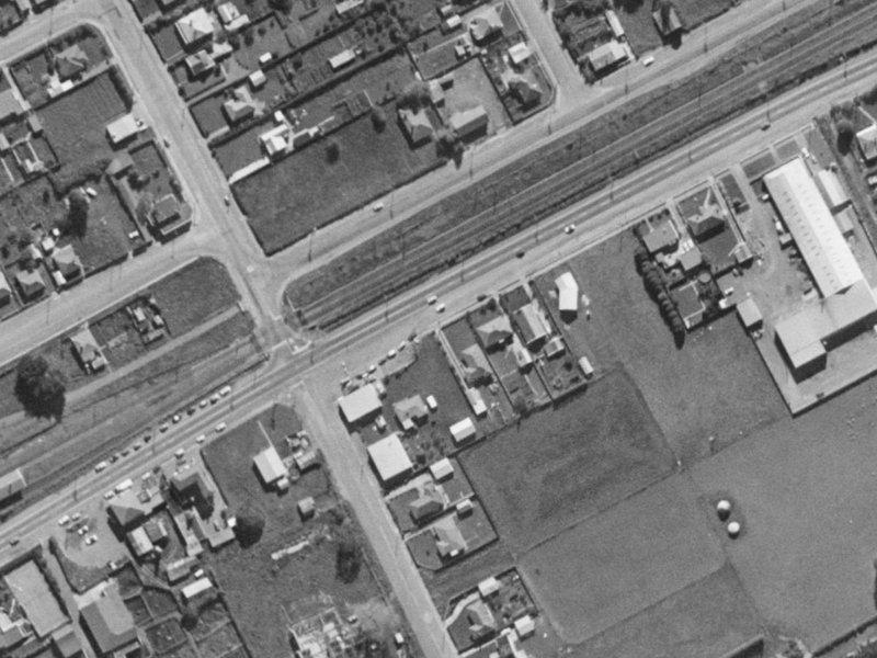 807 Main South Road from the air, 1970-1974