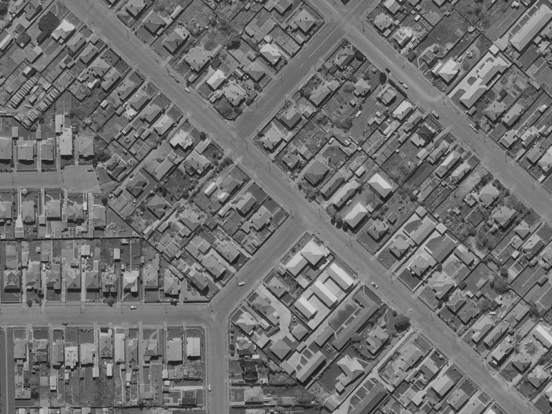 84 Southampton Street from the air, 1970-1974