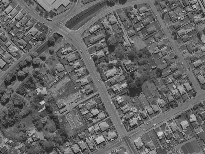182 Wilsons Rd South from the air, 1970-1974