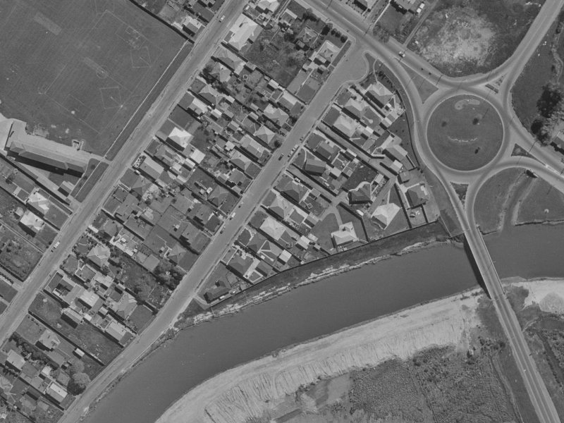 40 Gould Crescent from the air, 1970-1974