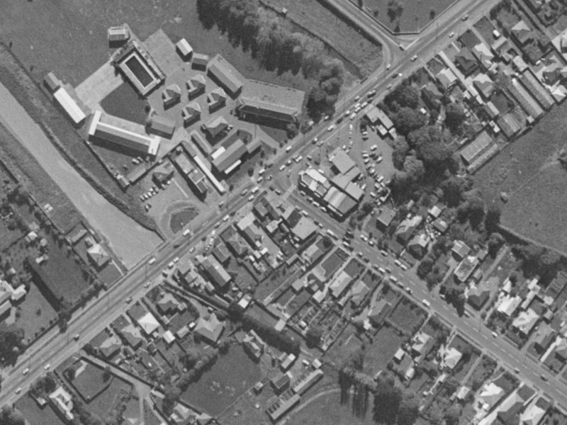 2C Coppell Place from the air, 1970-1974