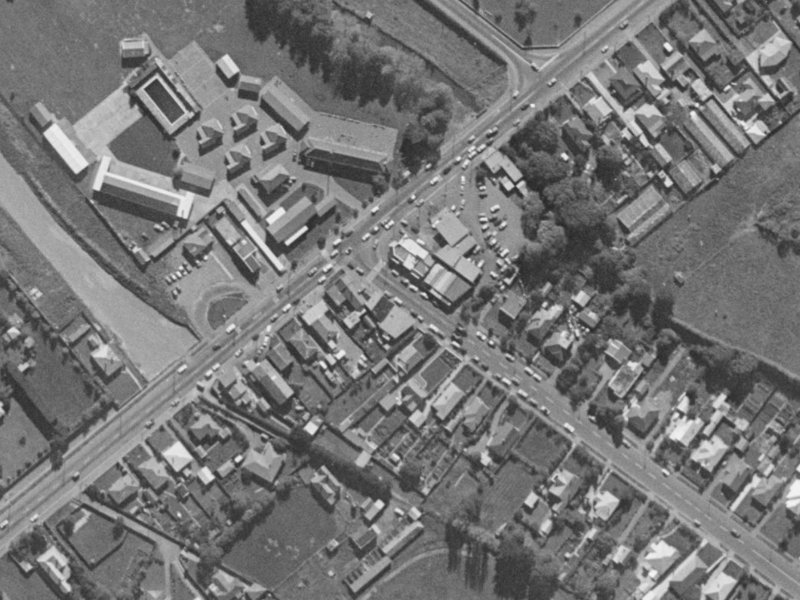 5 Coppell Place from the air, 1970-1974