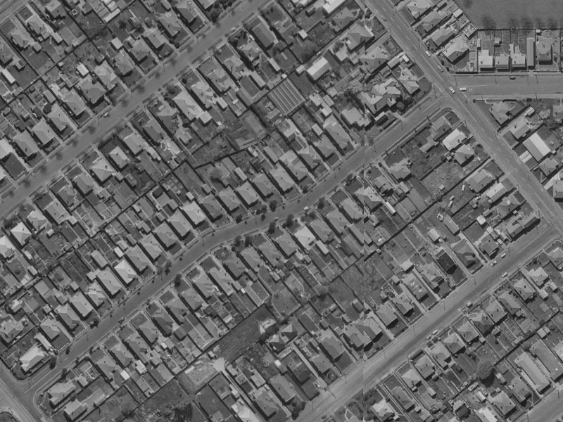 37 Penrith Avenue from the air, 1970-1974