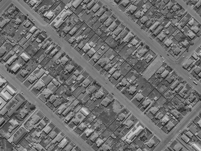 141A King Street from the air, 1970-1974
