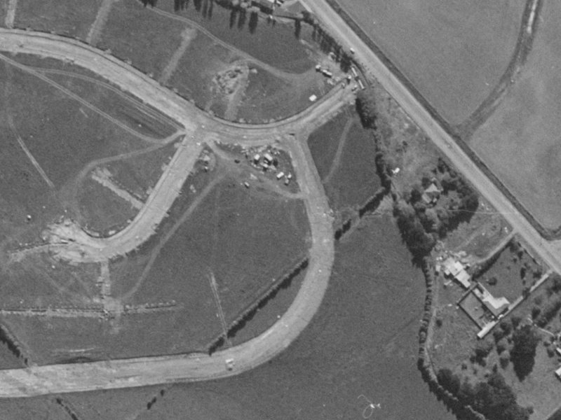 6 Oakley Crescent from the air, 1970-1974