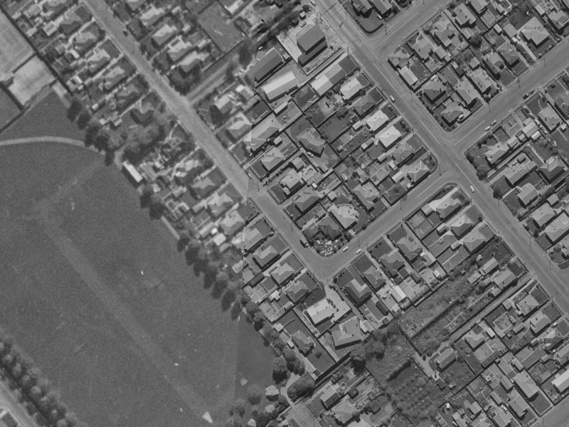 16 Sugden Street from the air, 1970-1974