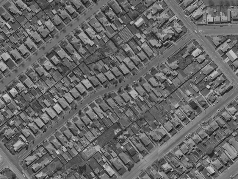 34 Penrith Avenue from the air, 1970-1974