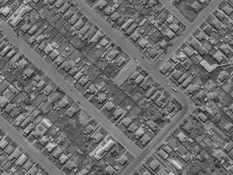 157 King Street from the air, 1970-1974