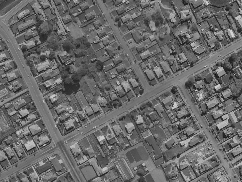 101 Saint Martins Road from the air, 1970-1974