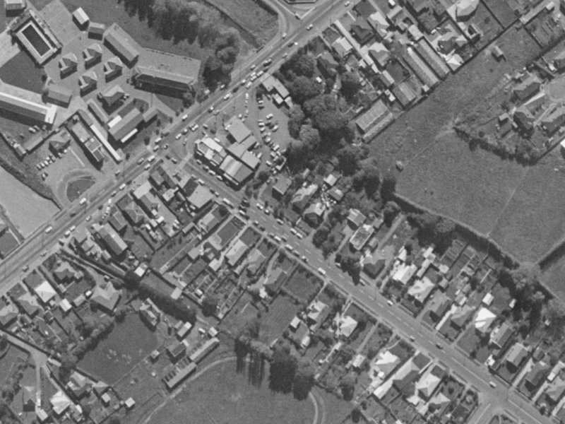 15 Coppell Place from the air, 1970-1974