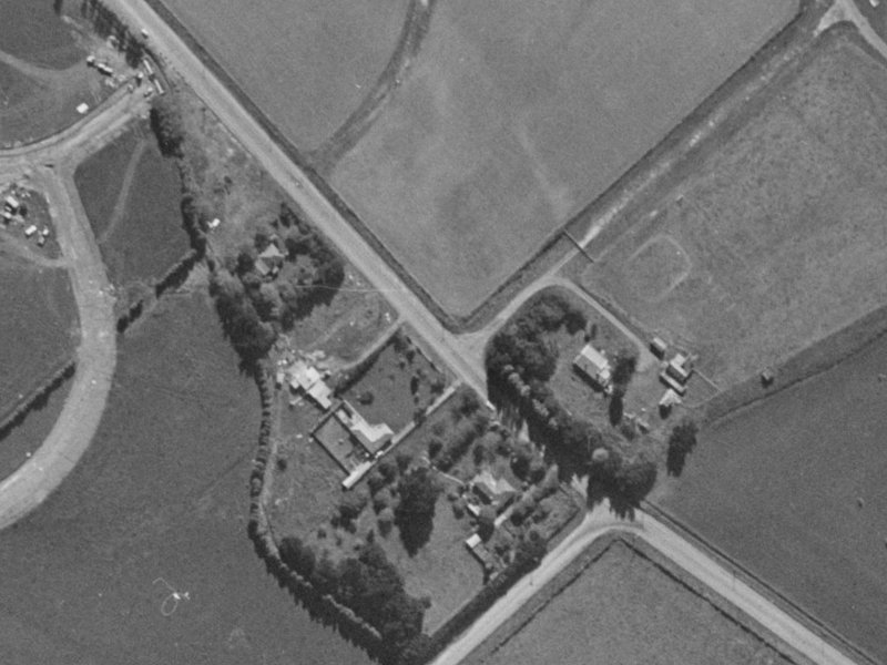 58 Awatea Road from the air, 1970-1974