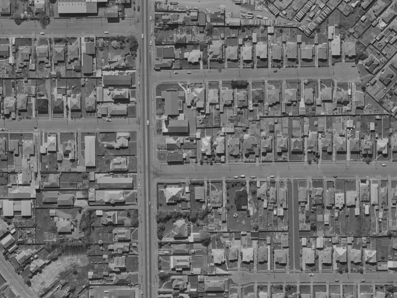 7 Southey Street from the air, 1970-1974