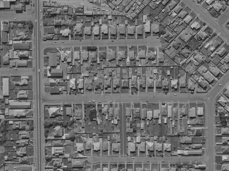 25 Southey Street from the air, 1970-1974