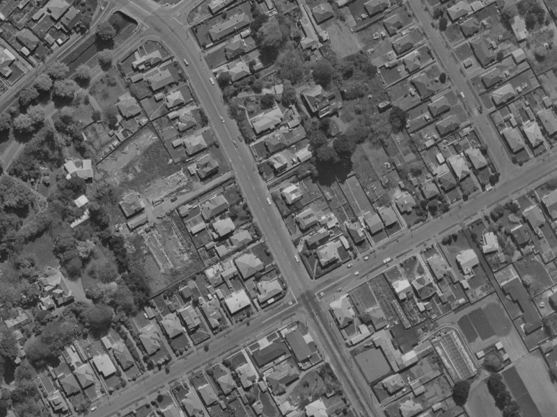 173 Wilsons Road from the air, 1970-1974