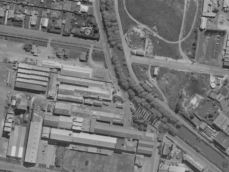 89 Cumnor Terrace from the air, 1970-1974