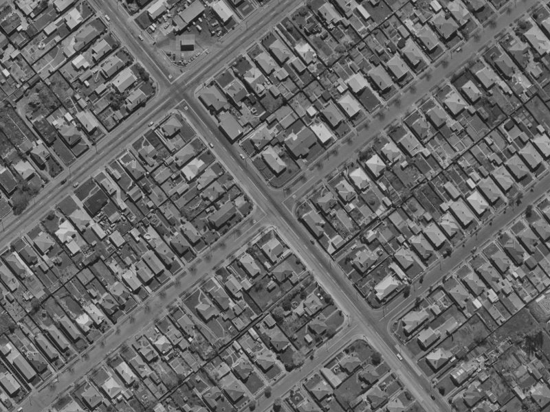 148 Selwyn Street from the air, 1970-1974