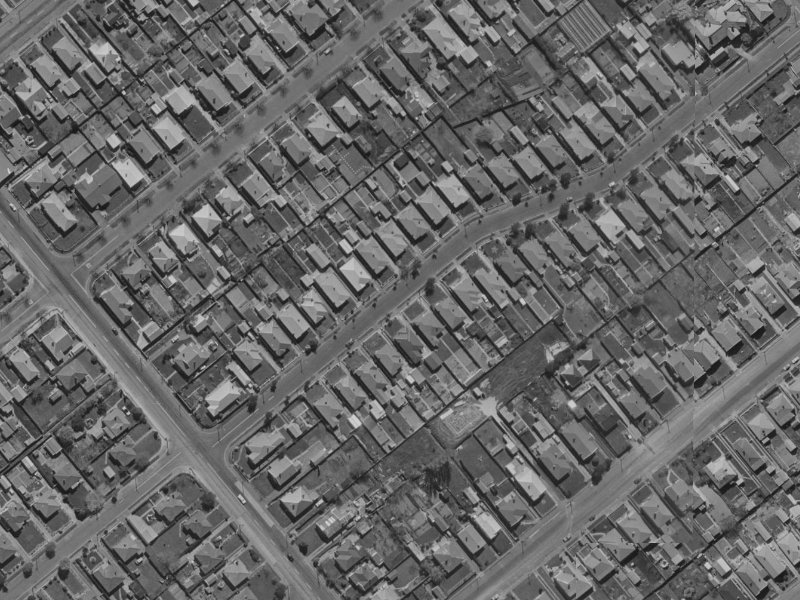 18 Penrith Avenue from the air, 1970-1974