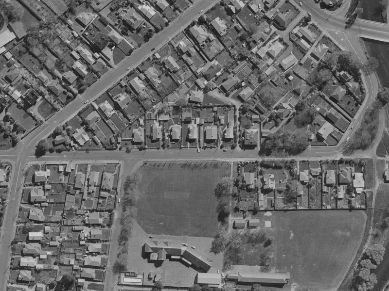 43 Ford Road from the air, 1970-1974
