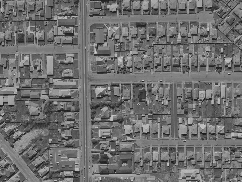 10 Southey Street from the air, 1970-1974