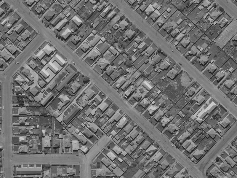 117 Southampton Street from the air, 1970-1974
