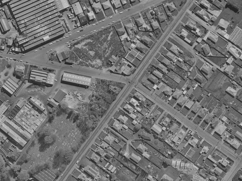 65B Rutherford Street from the air, 1970-1974
