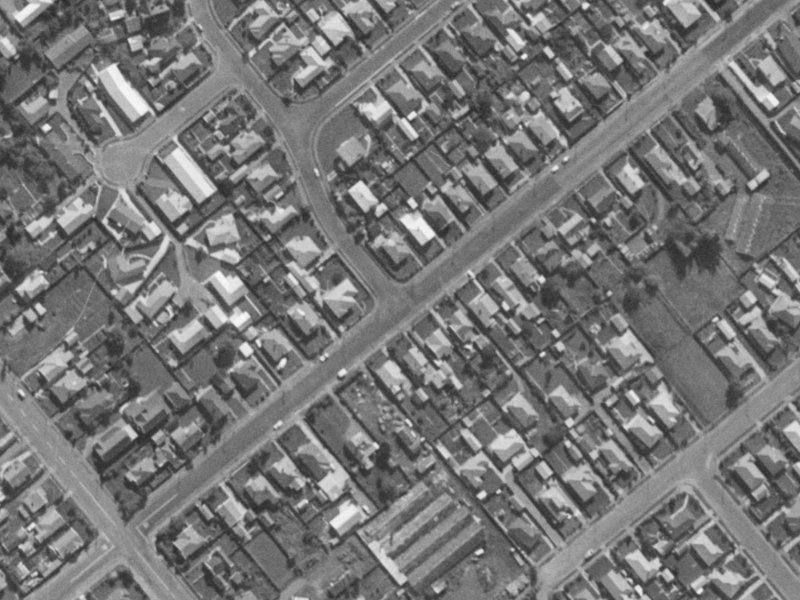 70 Cobham Street from the air, 1970-1974